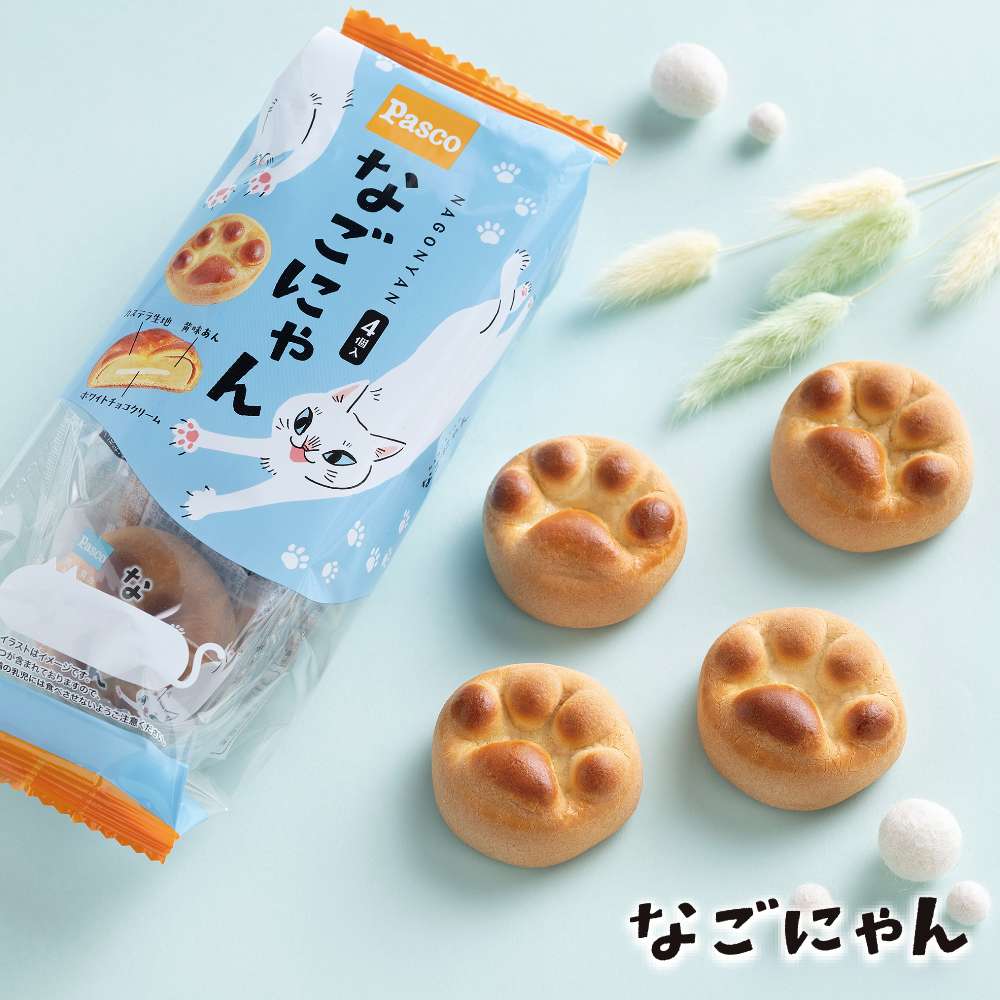 なごにゃん4個入(和菓子)／なごやん