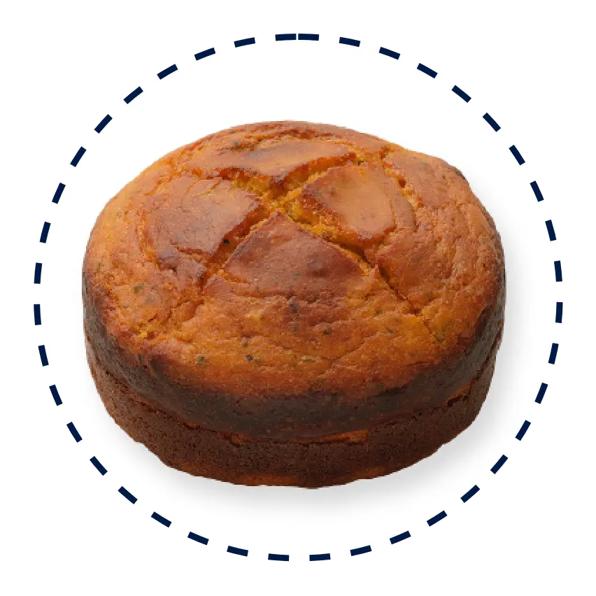 トマトとバジルのケークサレ 1個