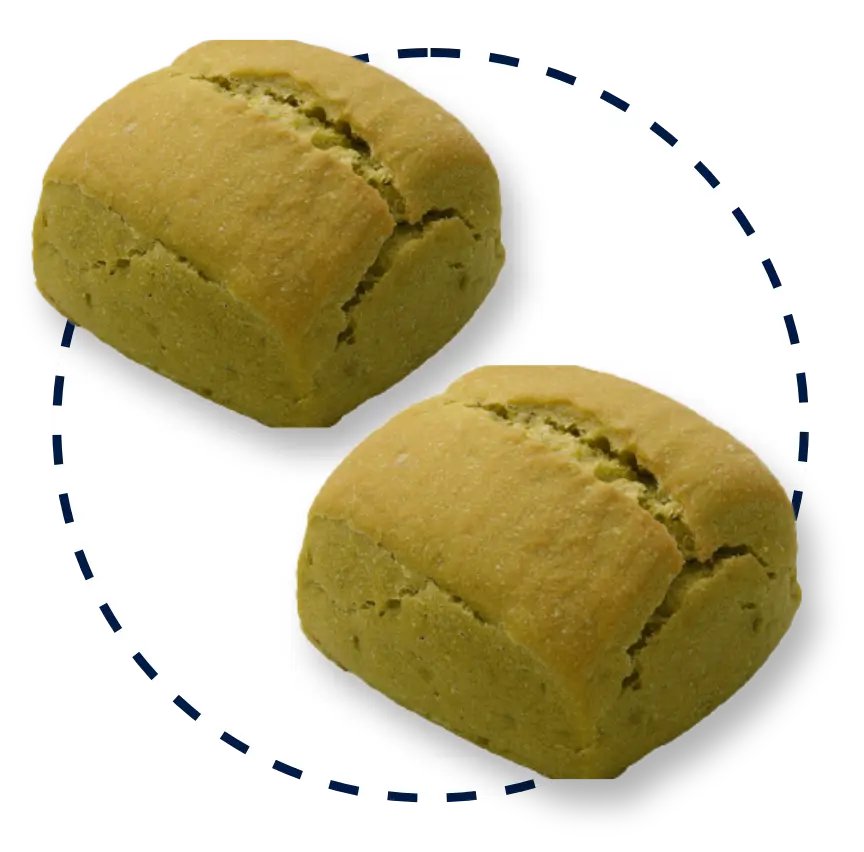 ケールのパヴェ 2個