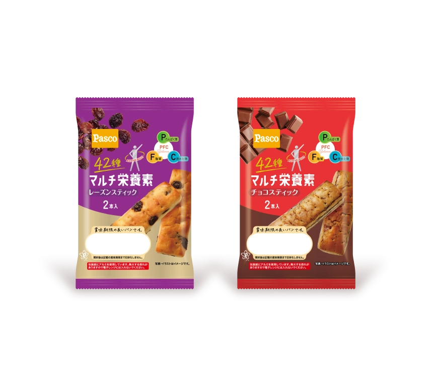 マルチ栄養素 レーズンスティック・チョコスティック