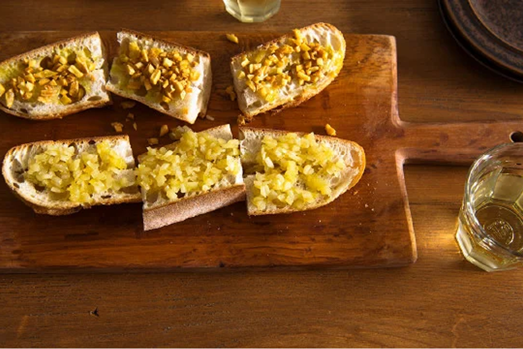 ガーリックトースト2種