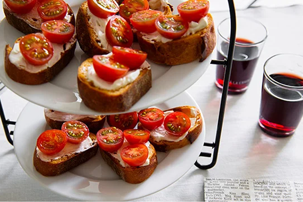 トマトカリカリトースト