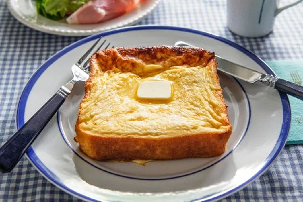 甘くないフレンチトースト