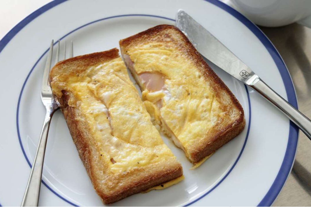 フライパンホットサンド