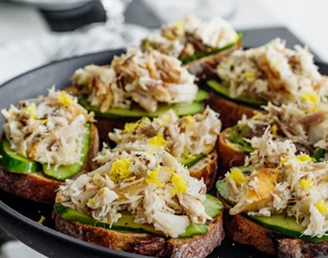 サバのディップサンド