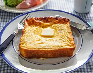 甘くないフレンチトースト