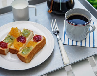 ジャムバタートースト