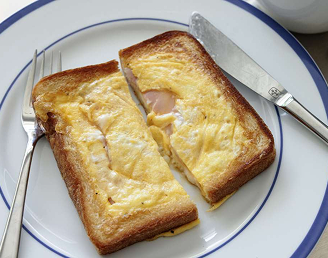 フライパンホットサンド