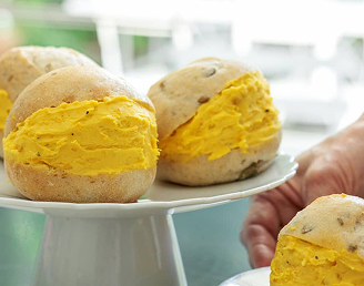 かぼちゃのチーズクリームサンド