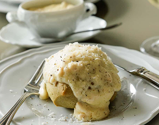 ツナクリームソースのパヴェ